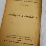 BENDAs philosophischer Dialog in Originalausgabe