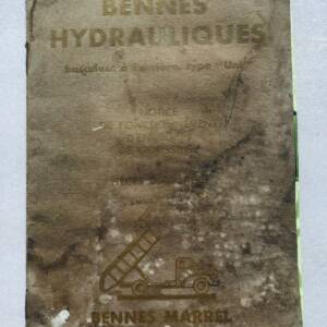 Bennes Hydrauliques MARREL type uni