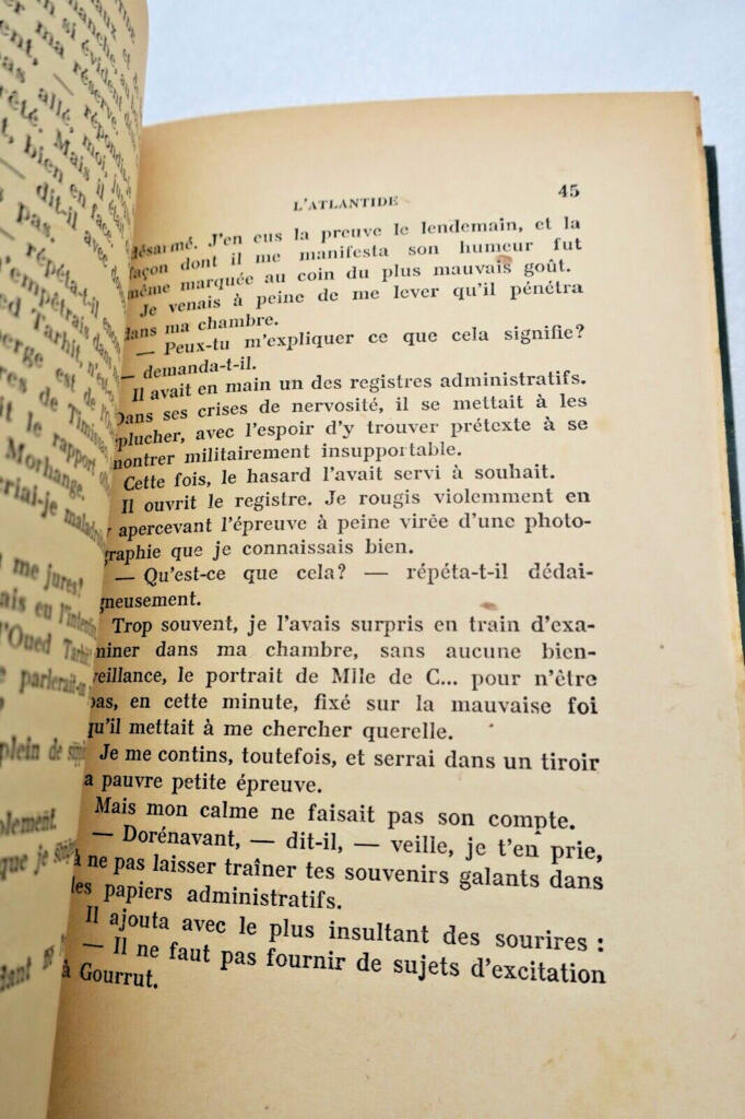 Benoît (Pierre) Axelle, l’Atlantide, Alberte, le roi lépreux