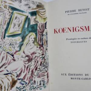 BENOIT Pierre TOUCHAGUES koenigsmark