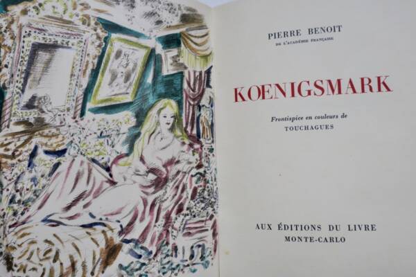 BENOIT Pierre TOUCHAGUES koenigsmark