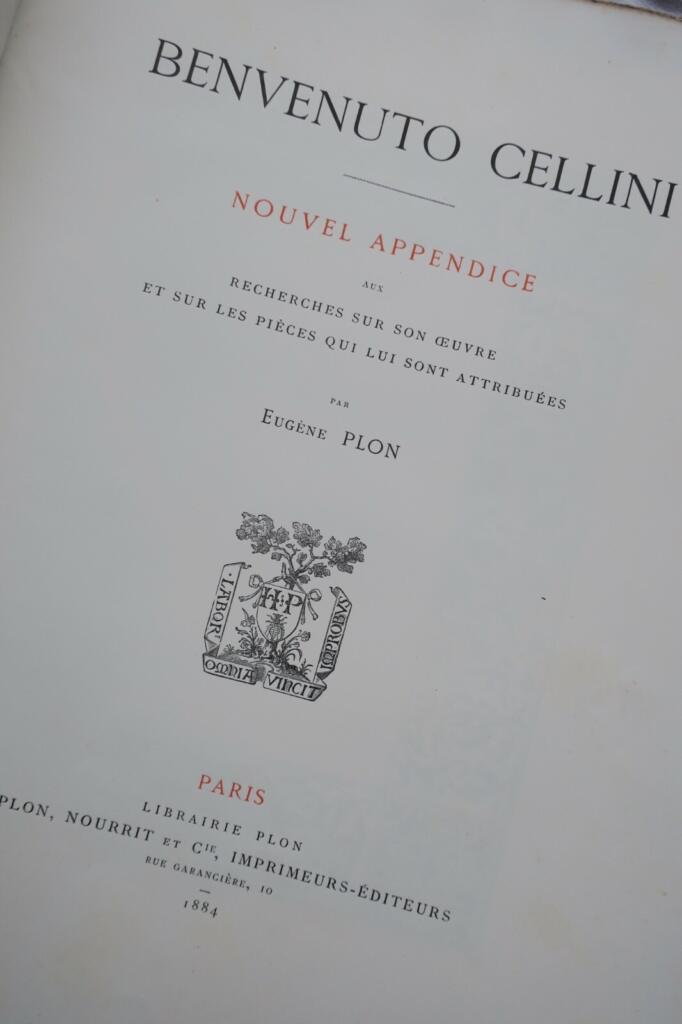 Cellini's Goldwork, Medals, and Sculptures: Critical Study