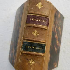 BERANGER CHANSONS DE P.-J. DE BERANGER 1815-1834 75 x 112 mm.