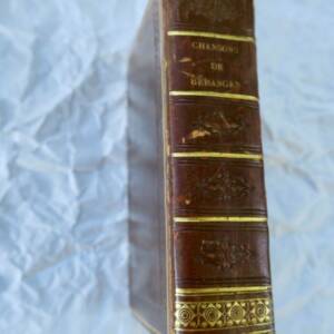 BERANGER P.-J. CHANSONS 1826 66 x 104 mm. MINI