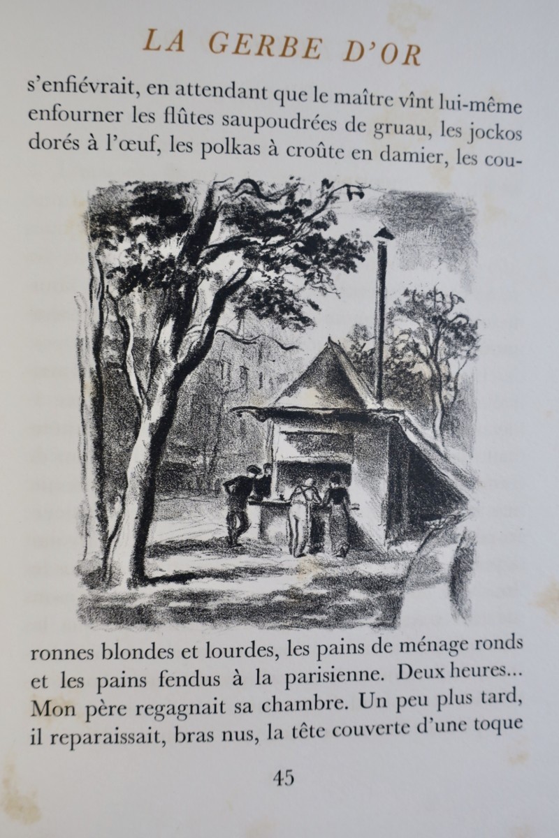 BERAUD La Gerbe d’ Or. Lithographies de Berthold Mahn – Image 5