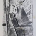 Goldene Garbe: Lithografien von Berthold Mahn