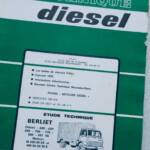 Berliet Diesel Technikhandbuch 1976