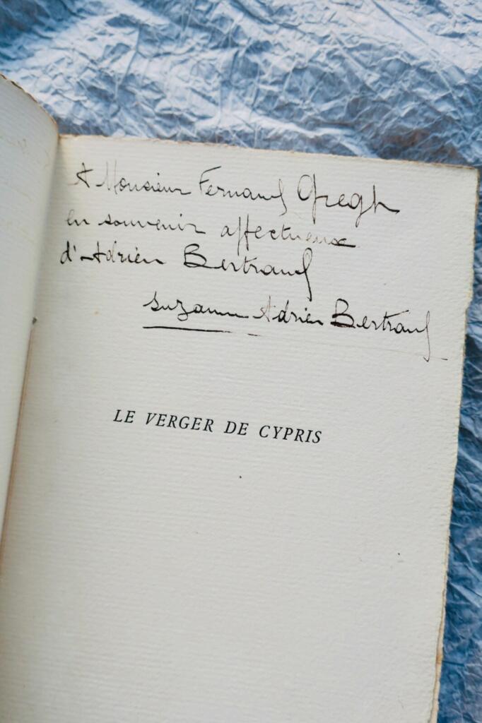 Poetische Widmung an Fernand Gregh, 1917