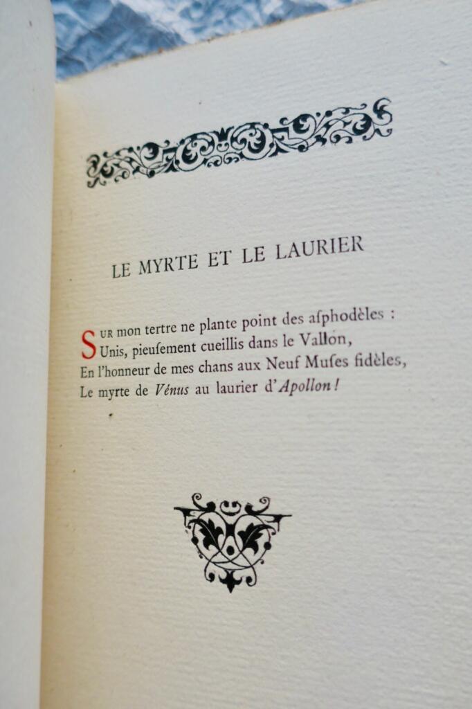 Poetische Widmung an Fernand Gregh, 1917