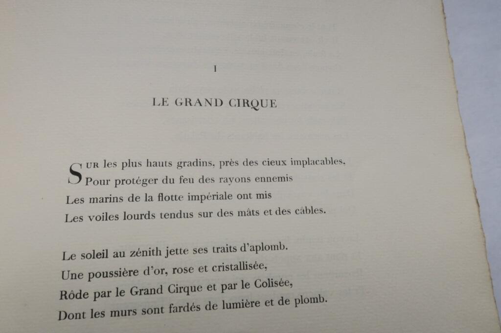 Signed Poems by Adrien Bertrand