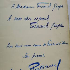 Bertrand, Adrien Les jardins de priape - Poèmes + dédicace