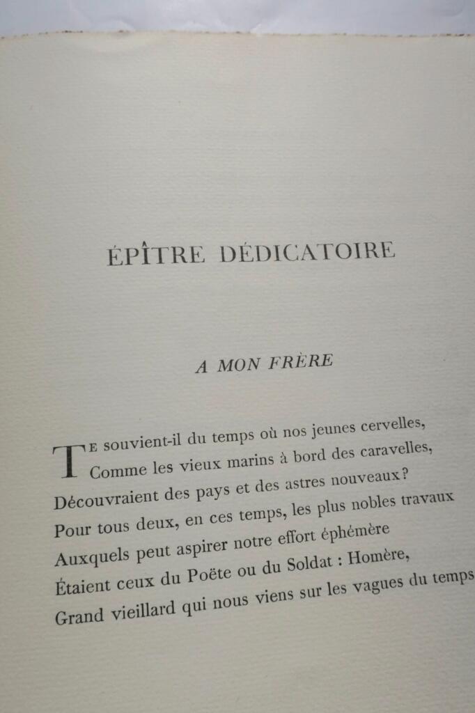Signed Poems by Adrien Bertrand