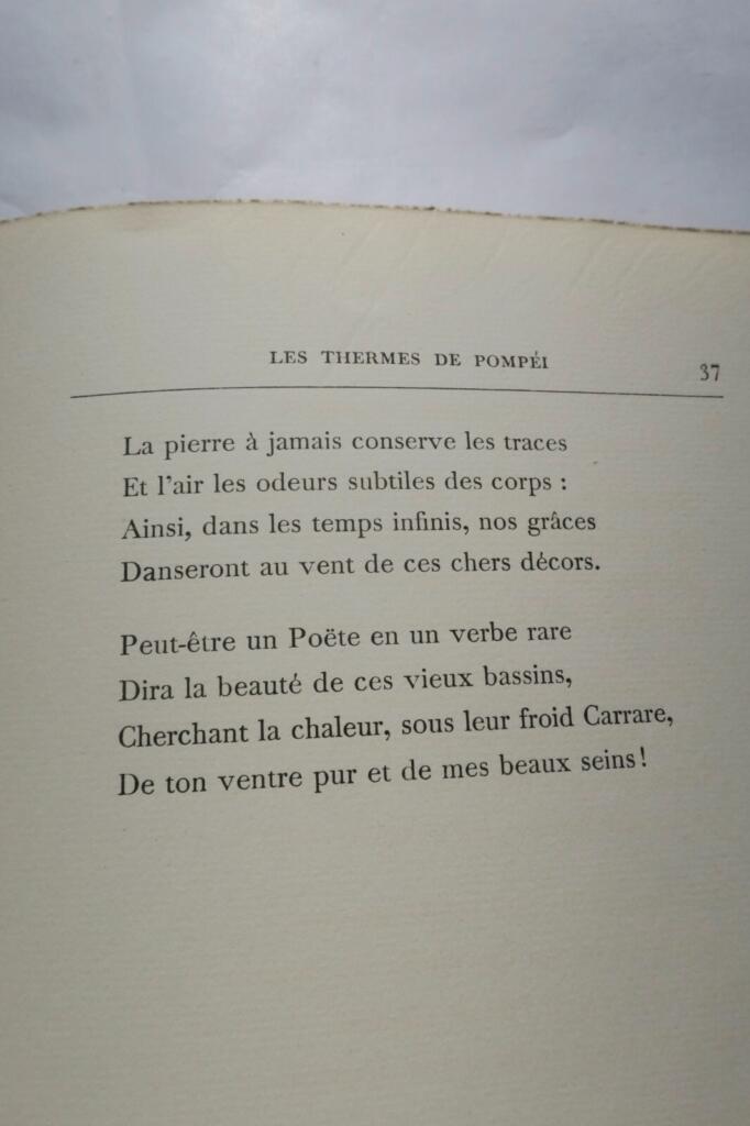 Signed Poems by Adrien Bertrand