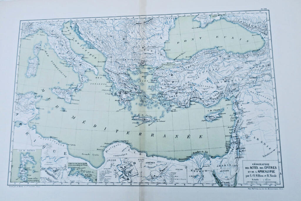 圣经地理图版八幅