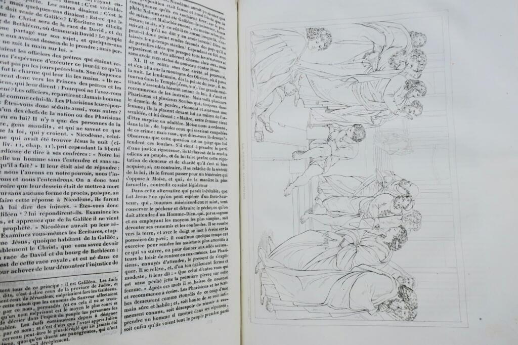Bible JAMES HISTOIRE DE L ANCIEN TESTAMENT 1839