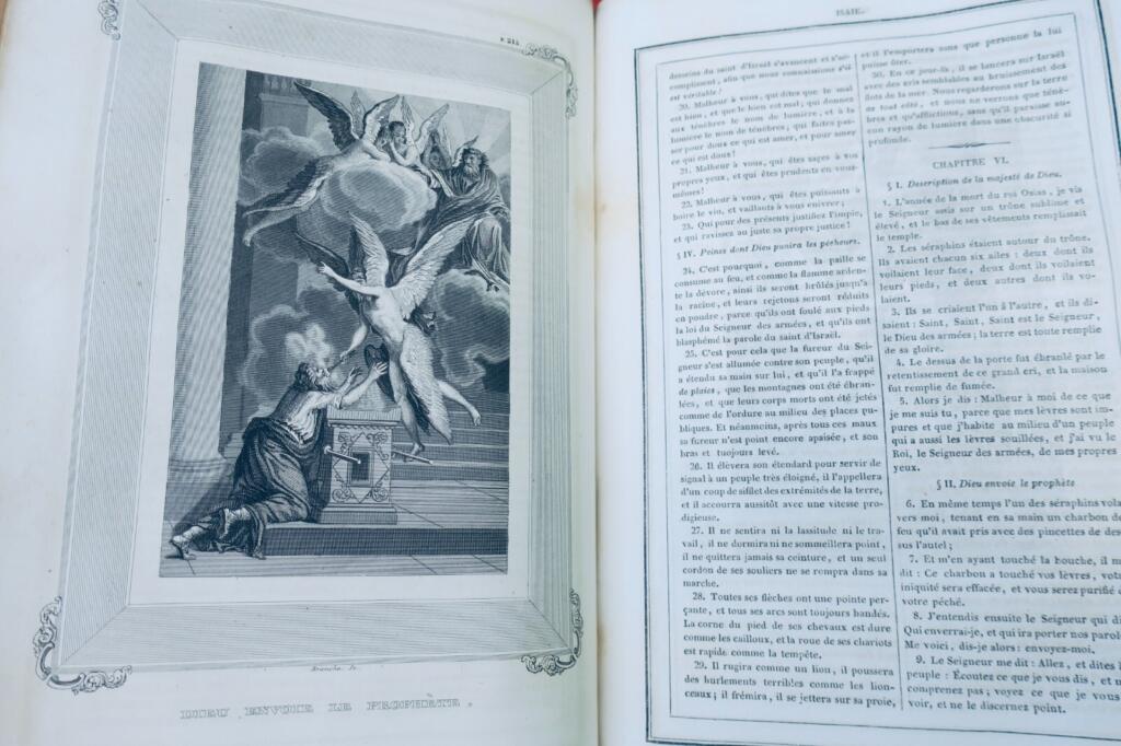 BIBLE MAISTRE DE SACY LA BIBLE, traduction de la Vulgate