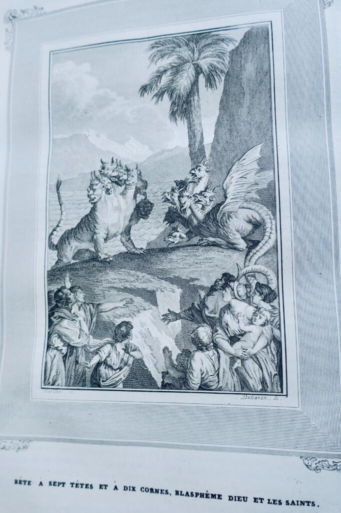 BIBLE MAISTRE DE SACY LA BIBLE, traduction de la Vulgate