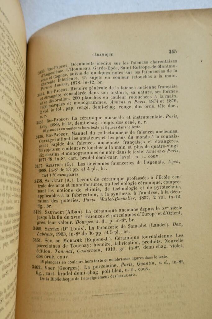 Seltenes Bibliothekskatalog von 1918 zu Bordeaux mit Gascony- und Baskenland-Erbe