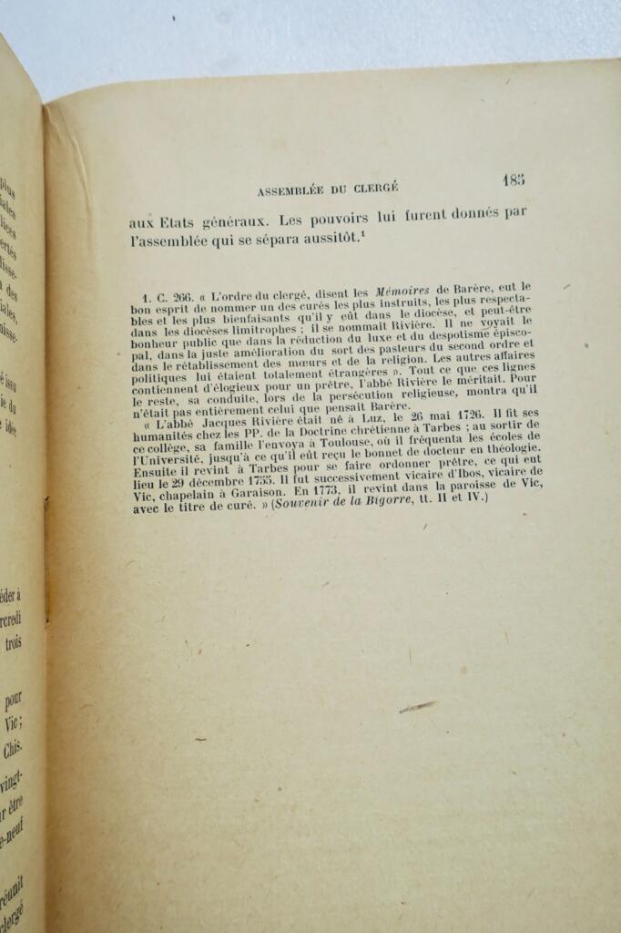 Bigorre RICAUD LA BIGORRE ET LES HAUTES-PYRÉNÉES PENDANT LA RÉVOLUTION