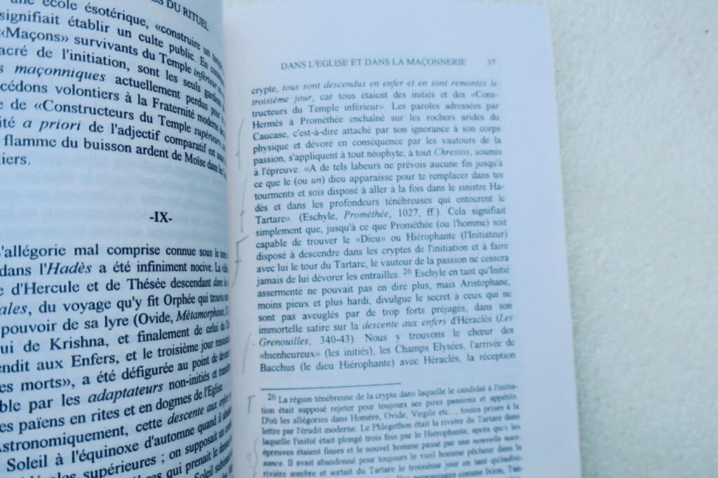 BLAVATSKY Les origines du rituel dans l&rsquo;église et dans la Franc-Maçonnerie