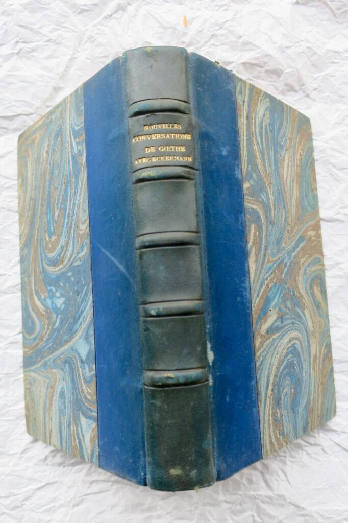 Goethe’s Conversations with Eckermann (1897–1900) with Blum’s inscription
