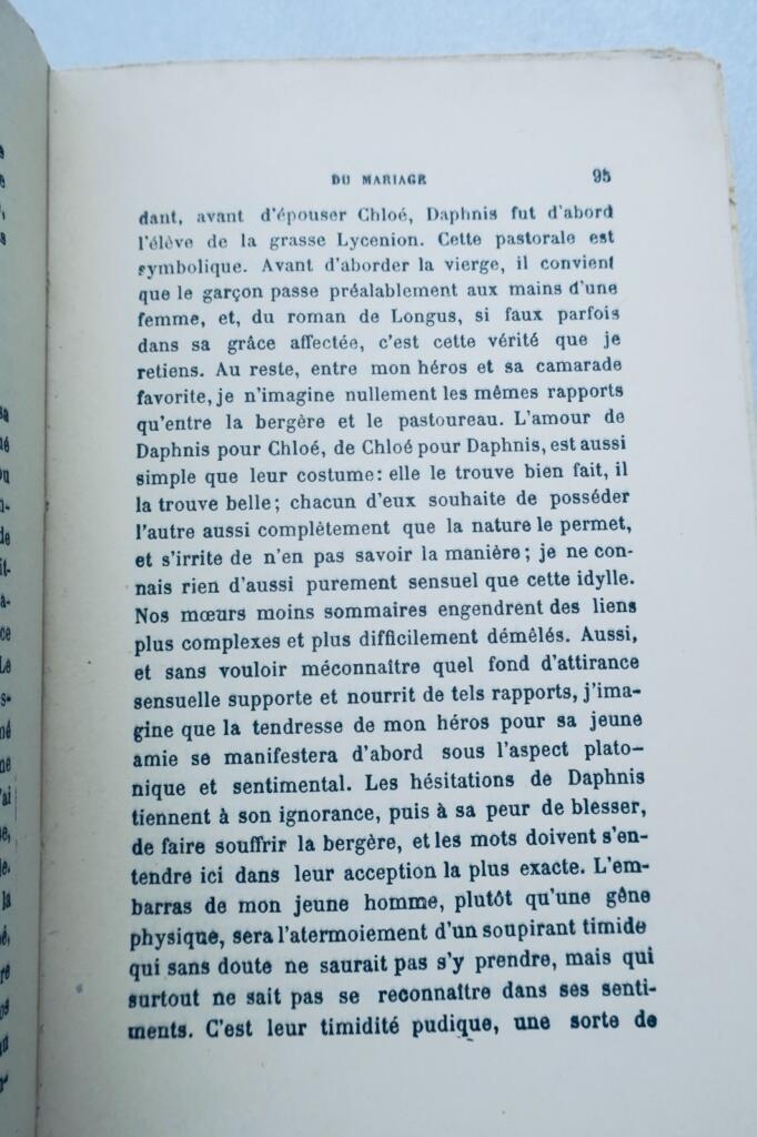 BLUM léon DU MARIAGE + Ex-Dono