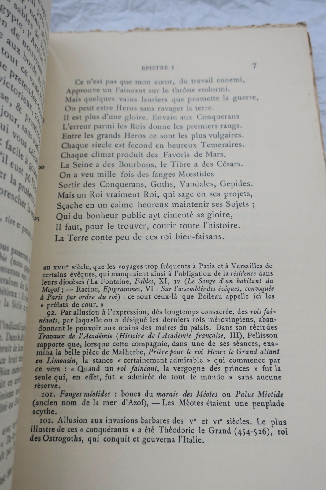 Boileau’s critical epistles with commentary – Image 4