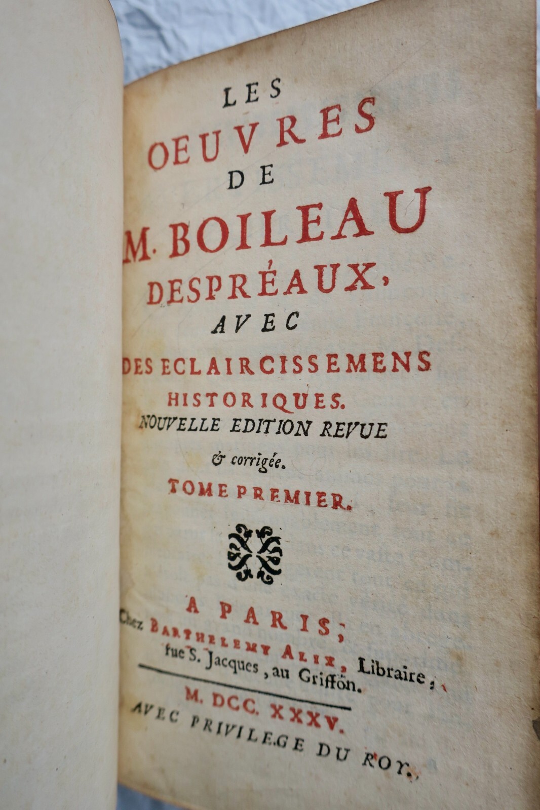 Boileau’s Complete Works with Historical Notes (1735) – Image 4