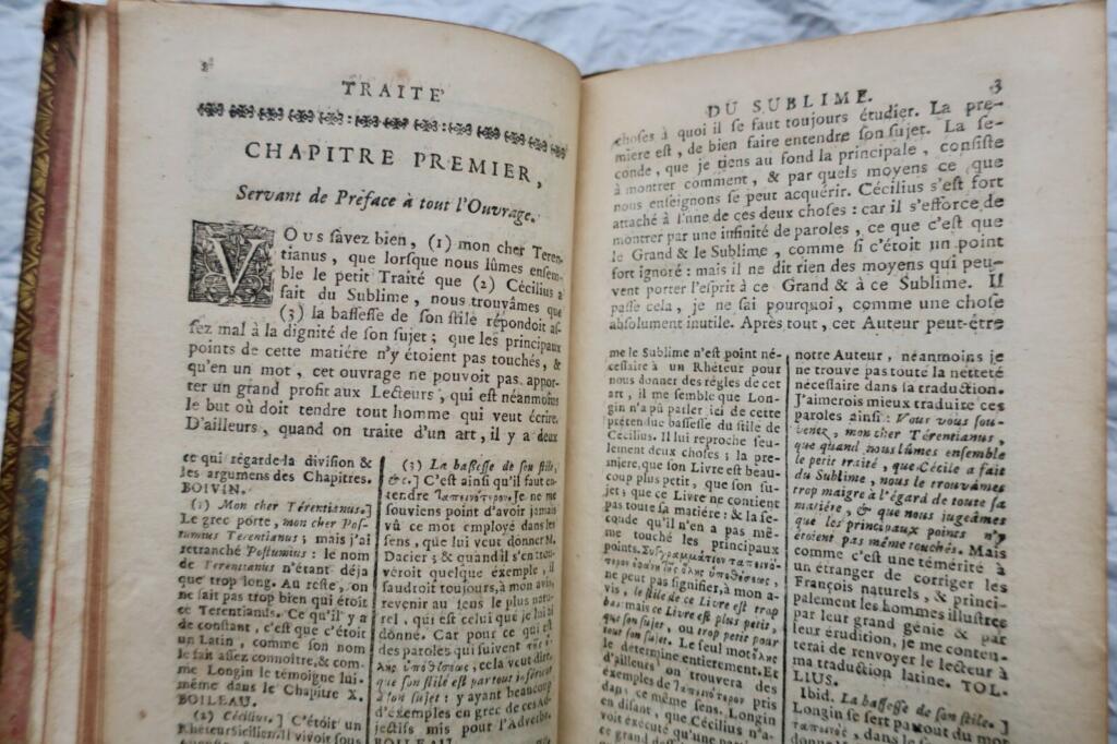 BOILEAU NICOLAS OEUVRES DE M. BOILEAU 1735