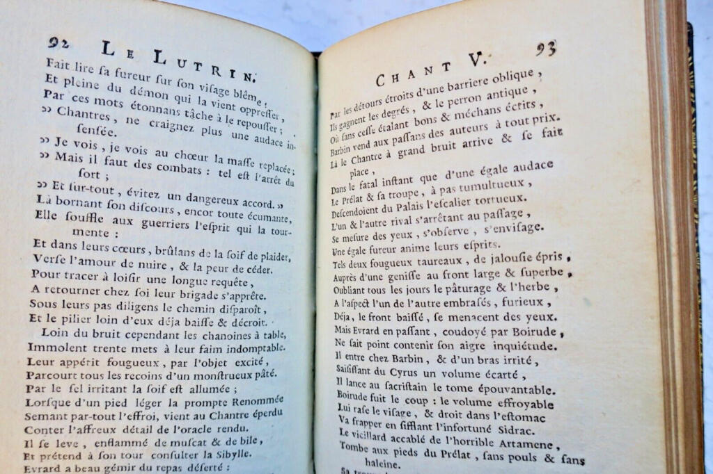 Boileau’s Complete Works, 1780
