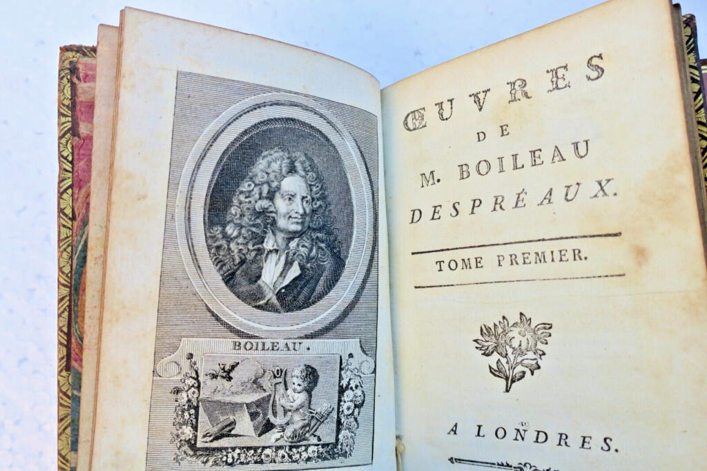 Boileau’s Complete Works, 1780
