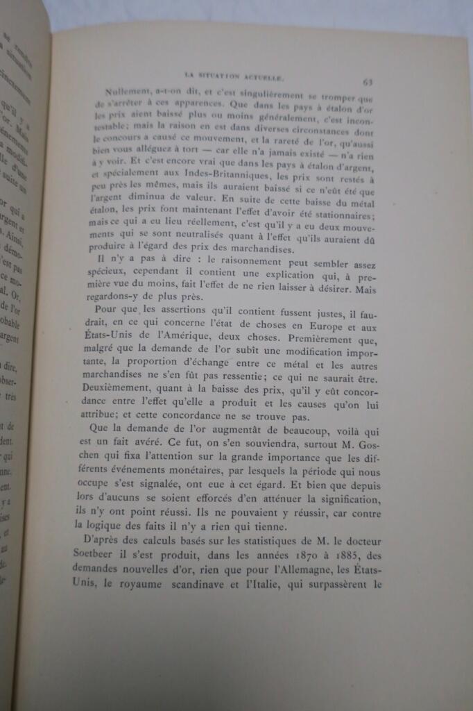 ボワスヴァン、ヒデオン・マリア 『通貨問題とその解決』 1891年