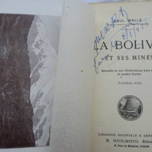 Bolivie WALLE La Bolivie et ses mines.