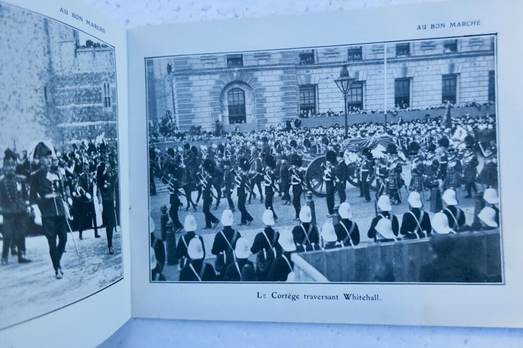 Album of Edward VII's Funeral by Le Bon Marché