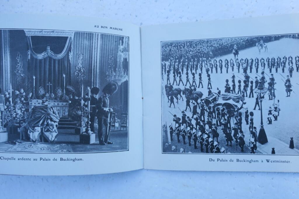 Album of Edward VII's Funeral by Le Bon Marché