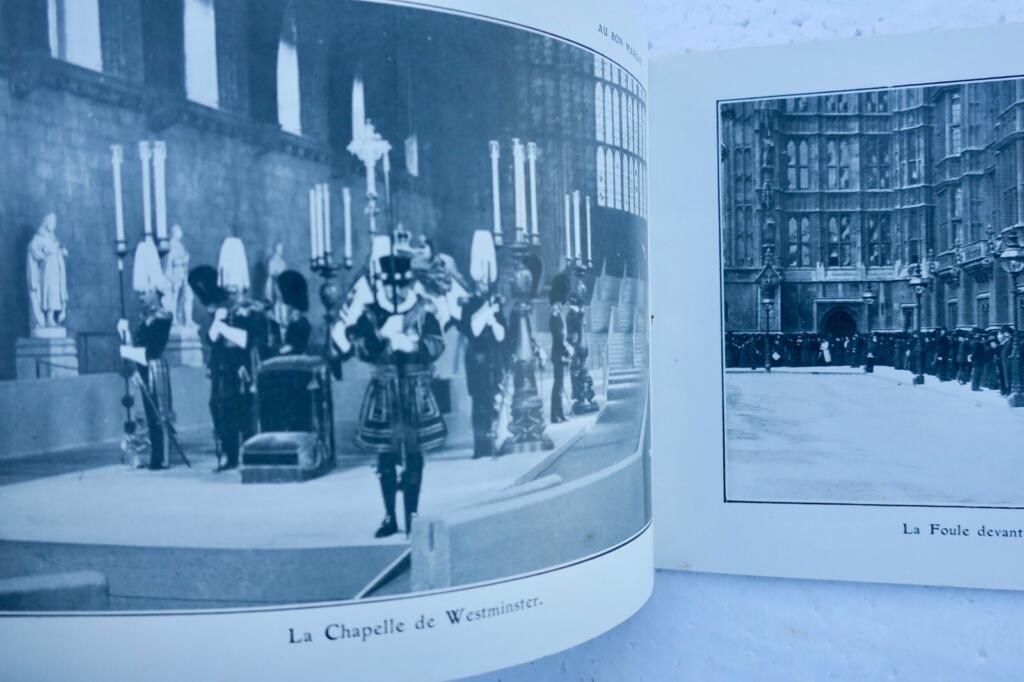 Album of Edward VII's Funeral by Le Bon Marché