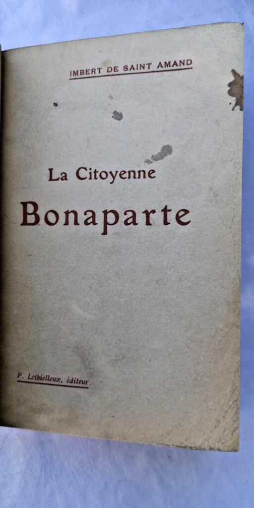 Das Leben der Bürgerin Bonaparte