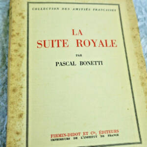 BONETTI PASCAL LA SUITE ROYALE + ENVOI