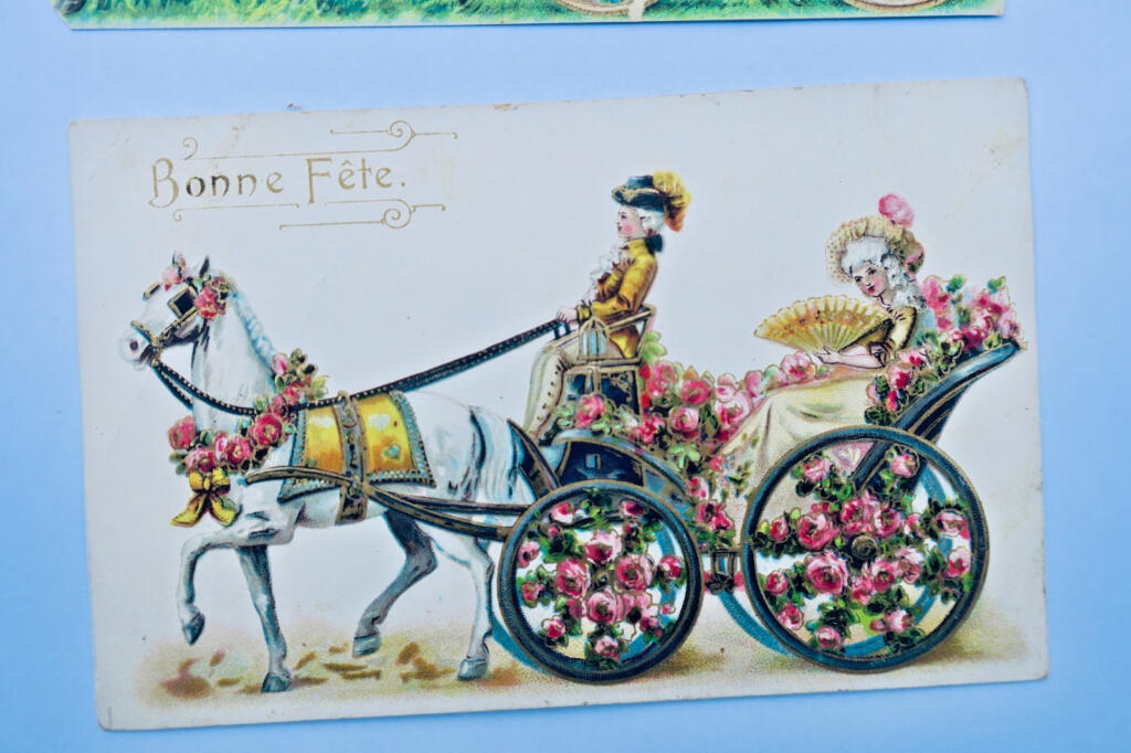 Grußkarten der Belle Époque