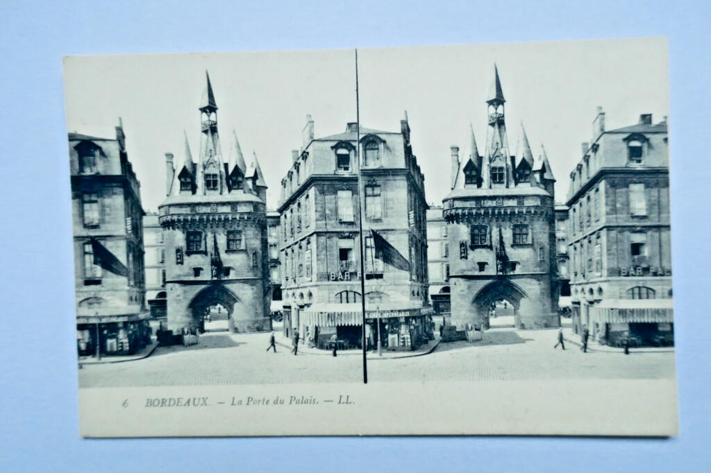 BORDEAUX 33 3 cartes postales stéréo LL