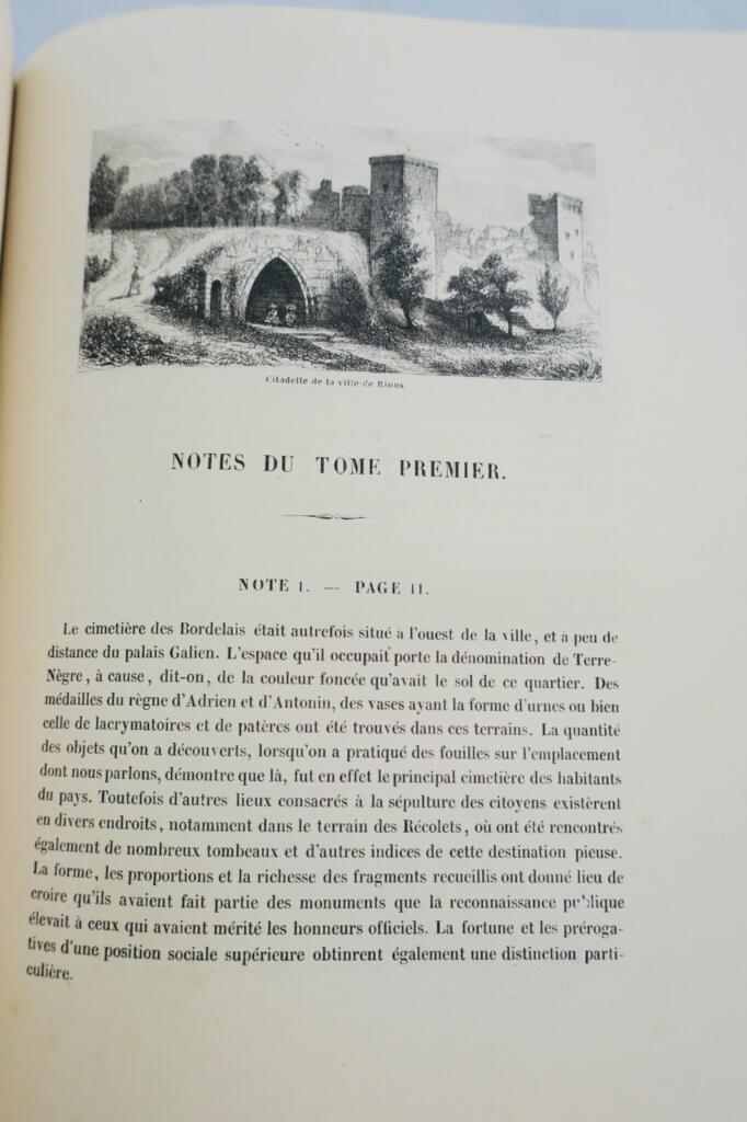 Monumente in Bordeaux bis 1845
