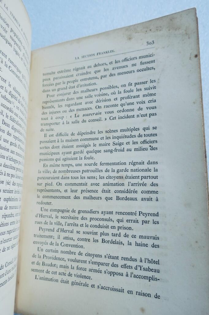 History of the Terror in Bordeaux