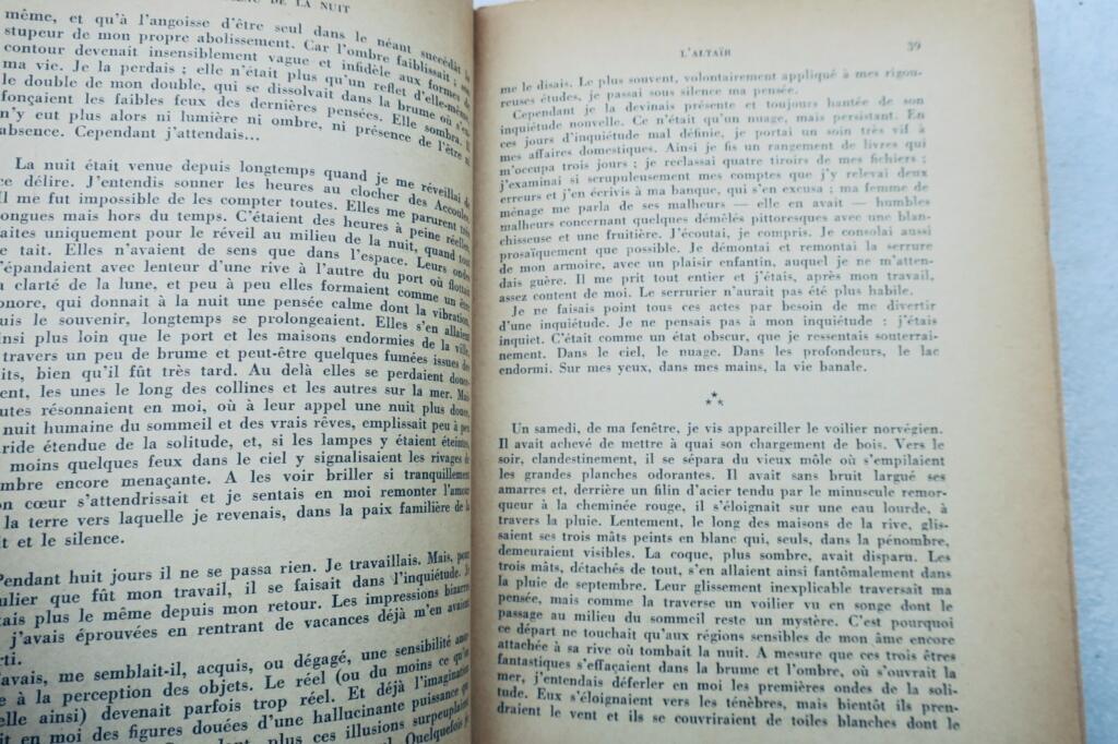 Ein Zweig in der Nacht - Widmung des Autors