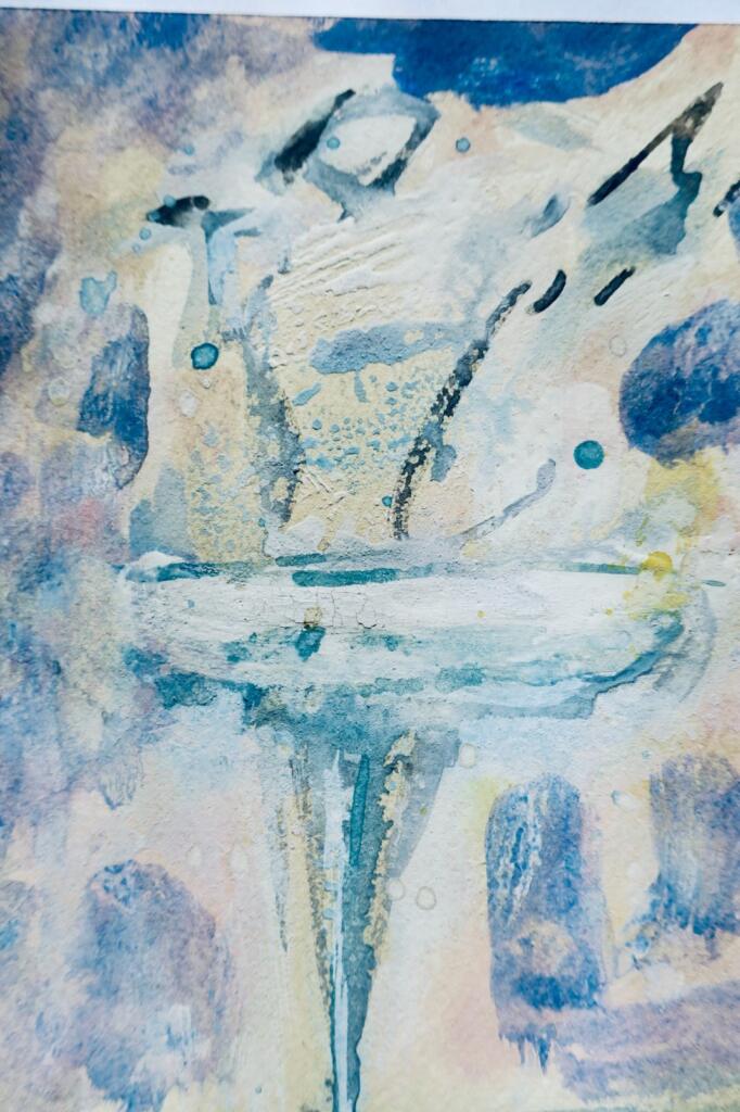 BOSCO Pierre 16 x 12 cm., ballerine GOUACHE