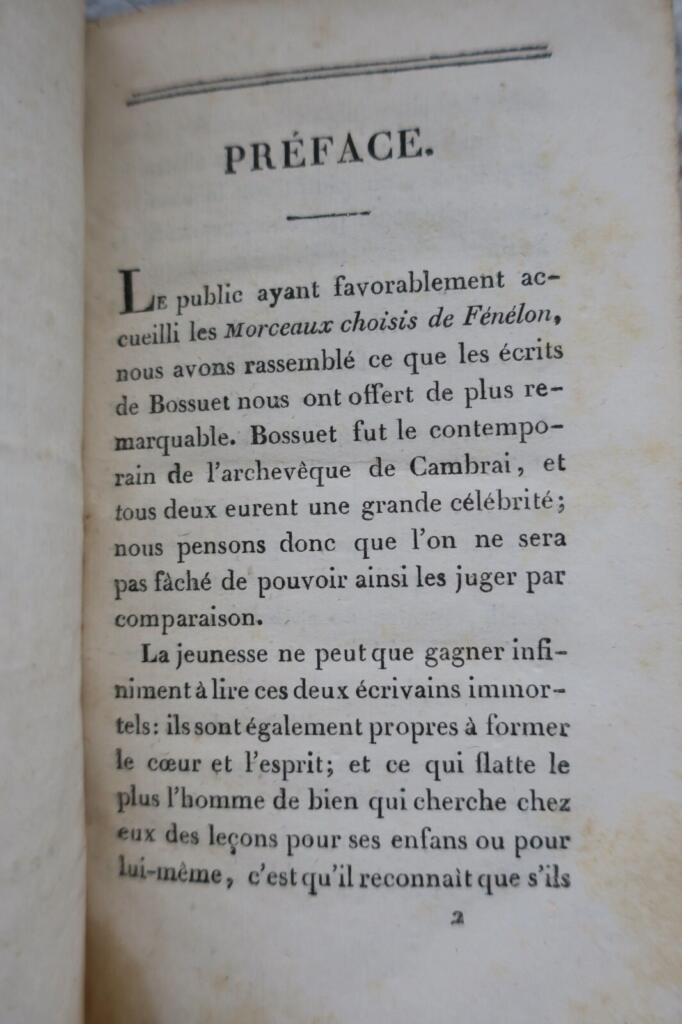 Selected passages from classical French prose