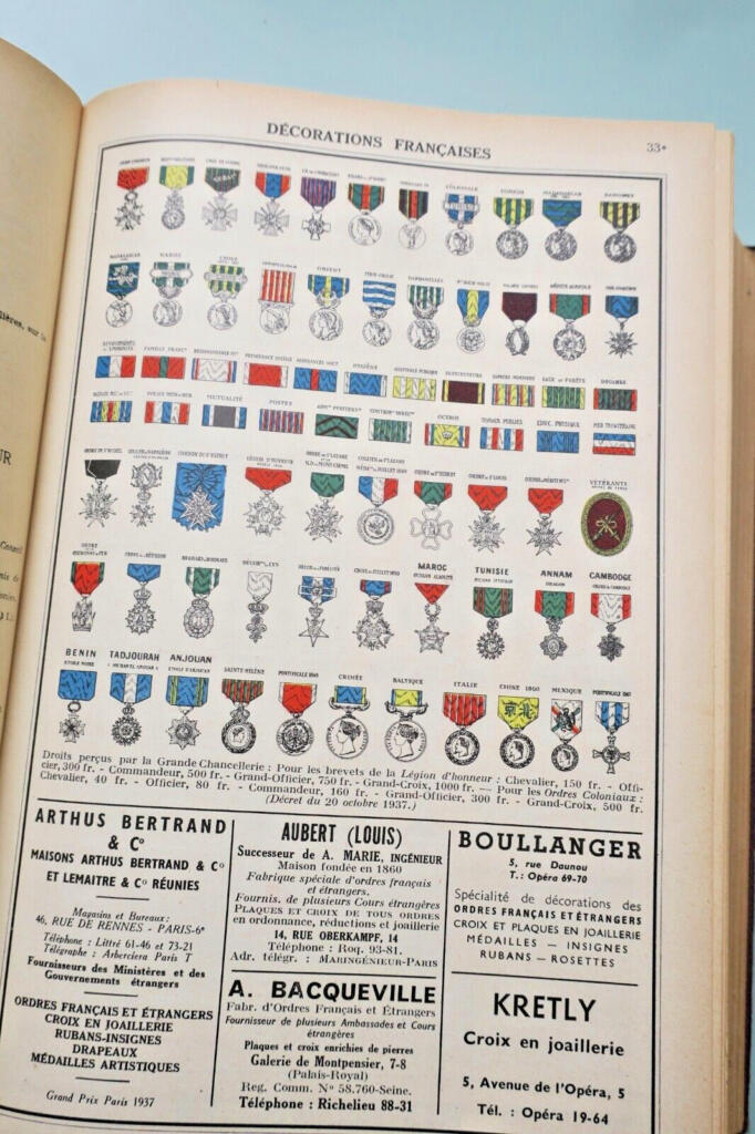 Adressbuch der Pariser Gesellschaft 1939