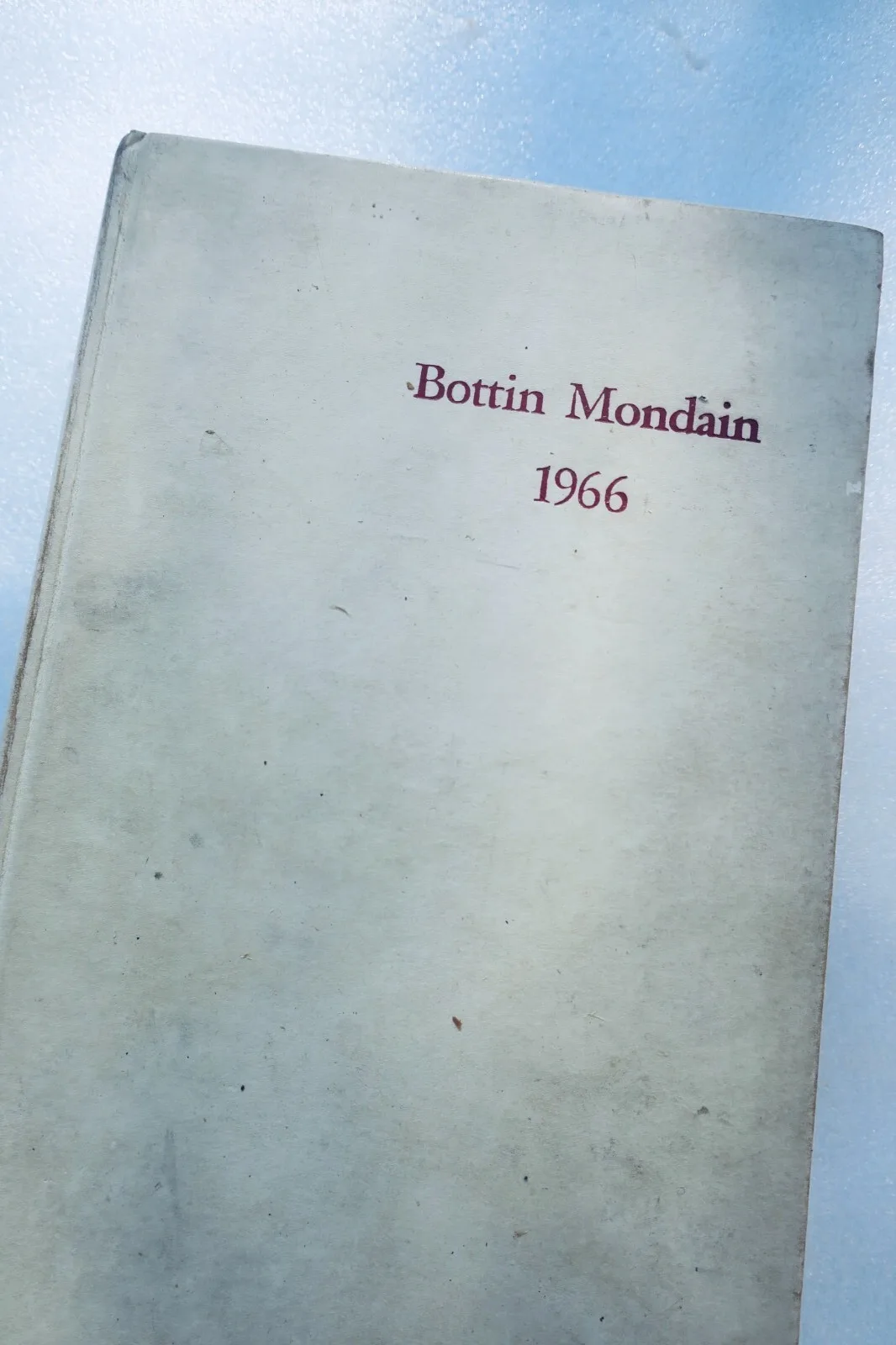 Bottin mondain 1966 - La Librairie Antique