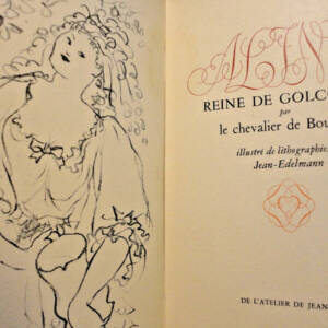 BOUFFLERS (Chevalier de) Aline, reine de Golconde. Lithographies de Jean-Edelman
