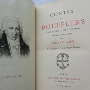 Boufflers, Chevalier de Contes de Boufflers 1878