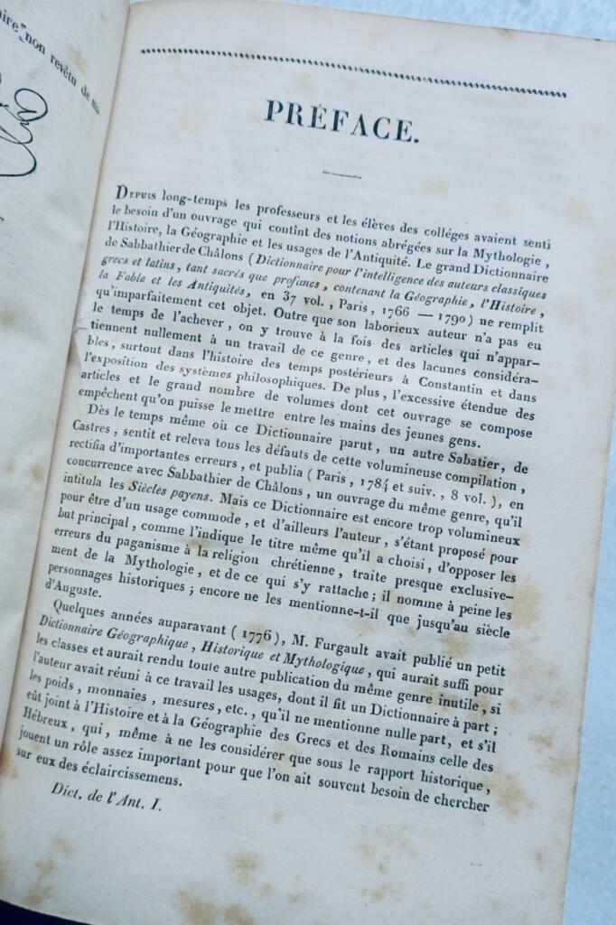 Wörterbuch der heiligen und profanen Antike